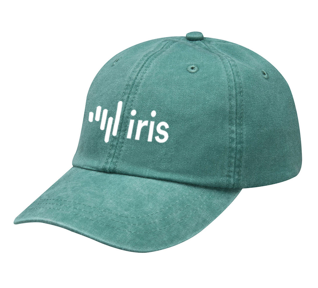 Iris Logo Retro Forrest Green Hat